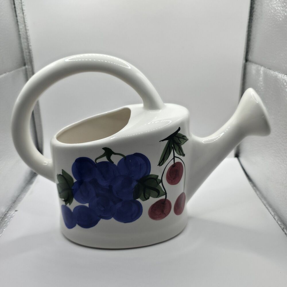 CKRO International Trading Fruits Ceramic Watering Can